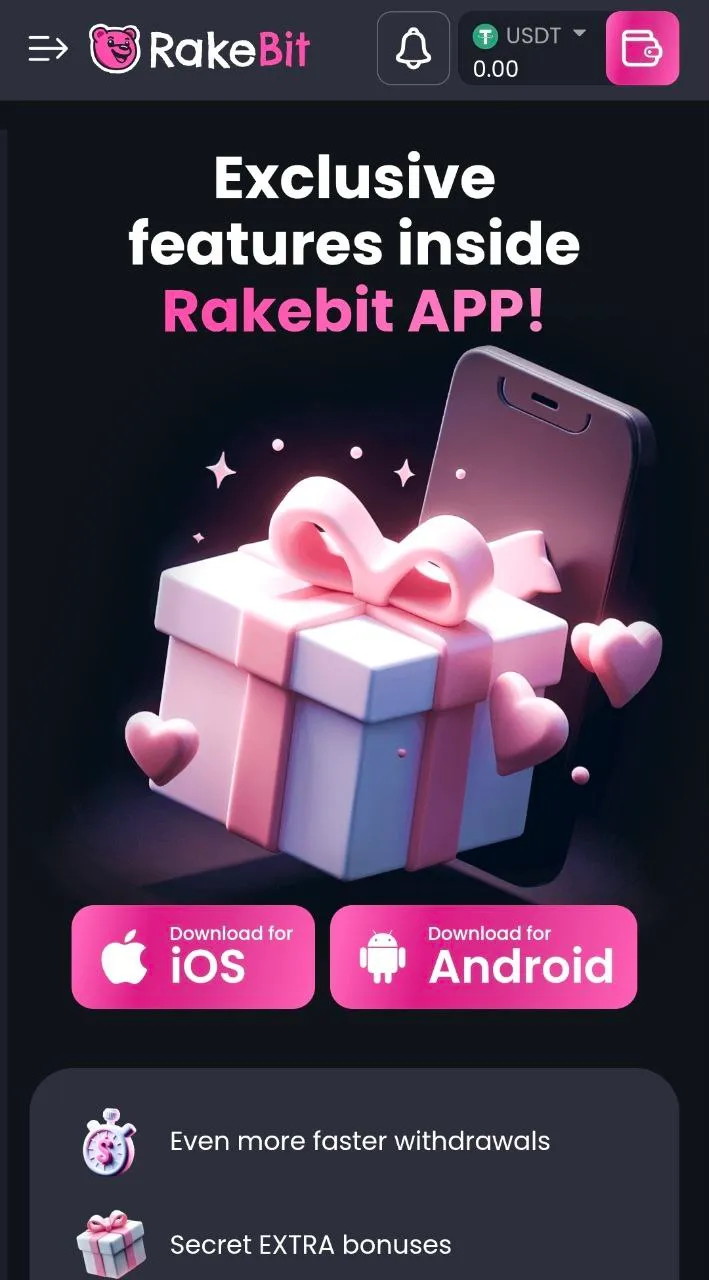 RakeBit mobil - responsiv webbdesign fungerar på iPhone och Android utan app